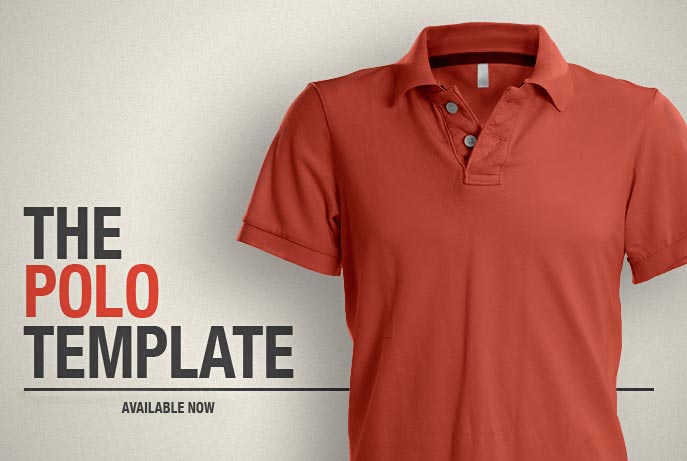The polo shirt template PSD Prepress Toolkit Apparel Templates And 